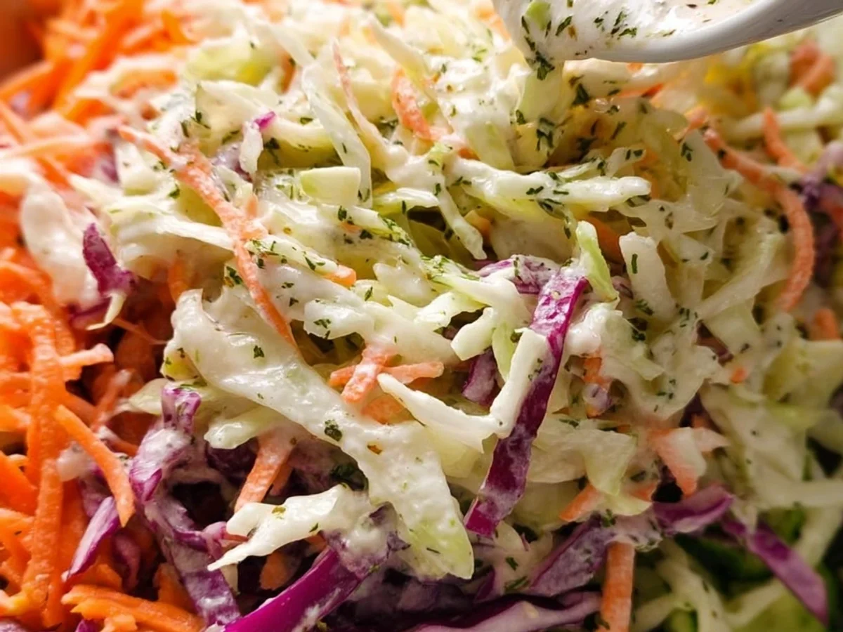 Fresh Healthy Greek Yogurt Coleslaw: My Summer Side Dish - Image 2