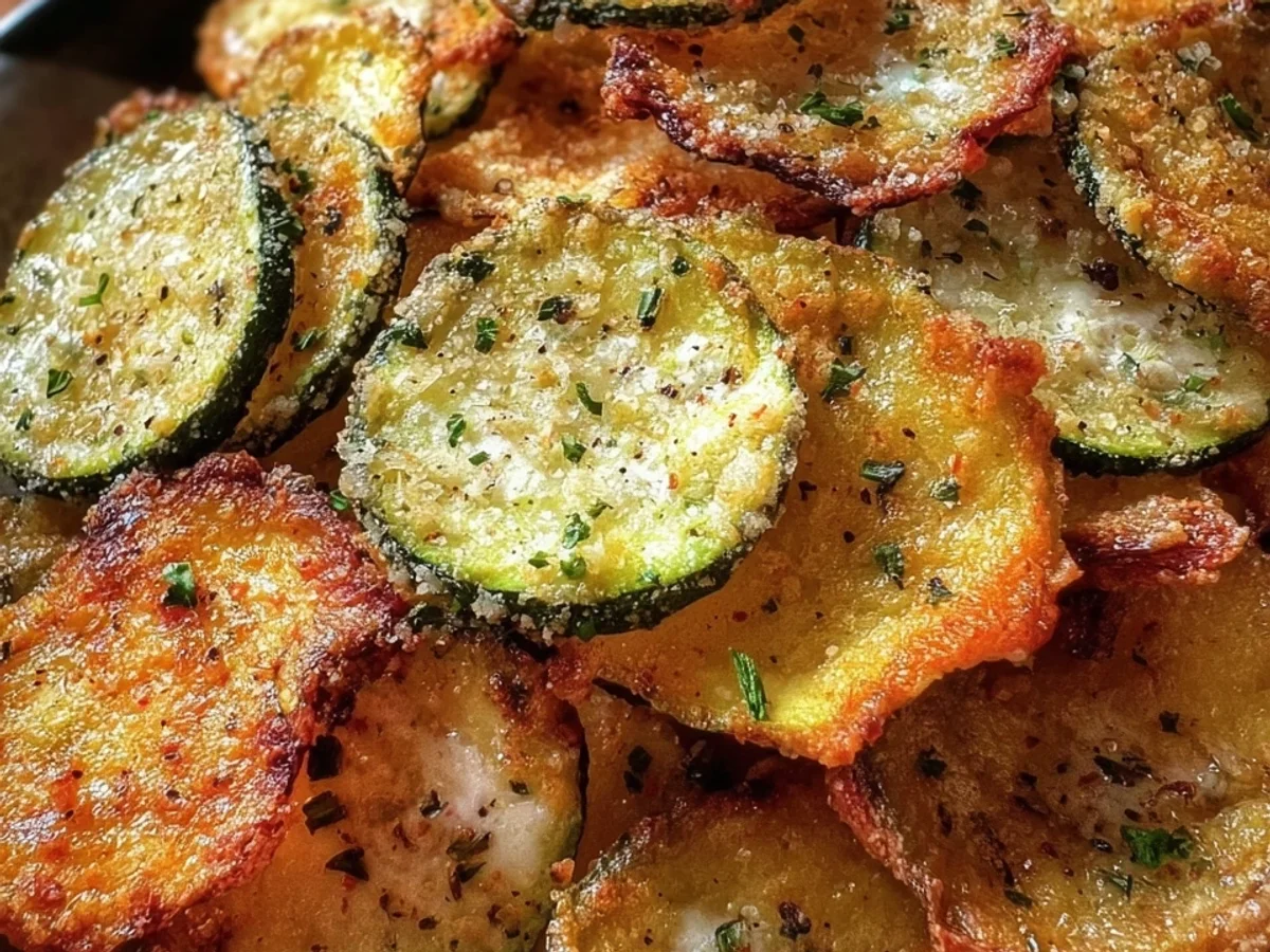 Healthy Air Fryer Parmesan Veggie Chips - Image 1