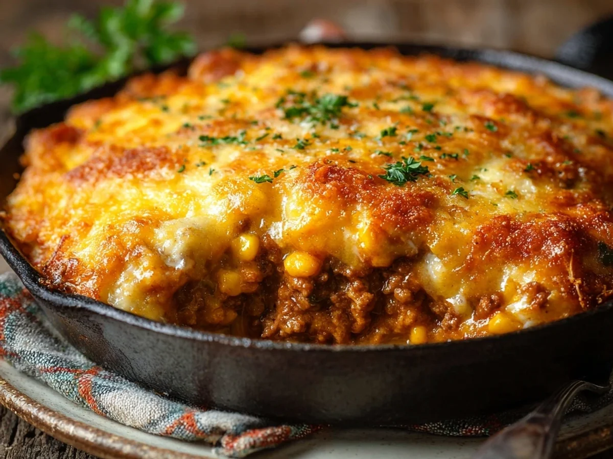 Hearty Cowboy Casserole: A Skillet Comfort Meal - Image 2