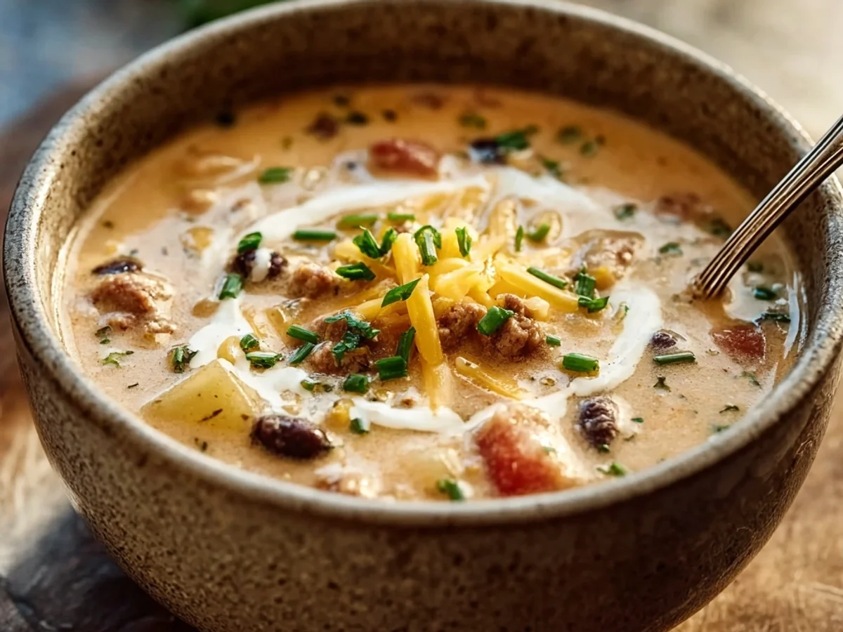 Hearty Creamy Cowboy Soup: Ranch-Style Comfort - Image 2