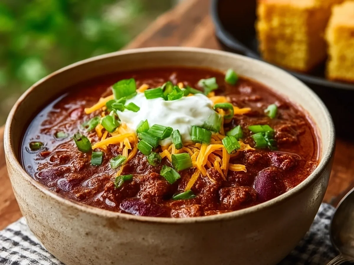 Hearty Easy Slow Cooker Chili Recipe: A Weeknight Hug - Image 2