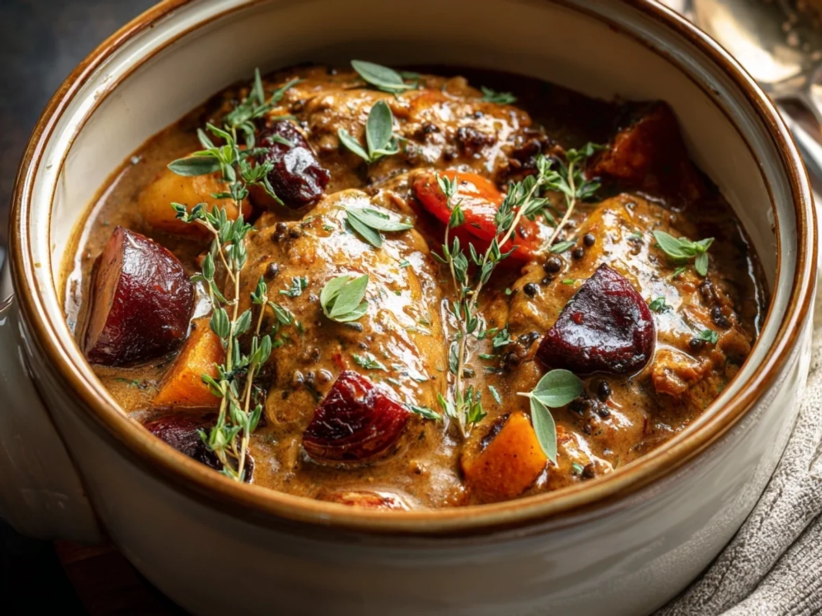 Hearty Fall Crockpot Chicken & Veggies - Image 1