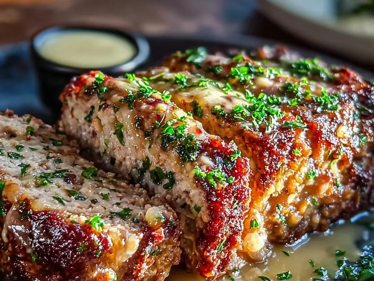 Hearty Garlic Parmesan Chicken Meatloaf for Weeknights - Image 1