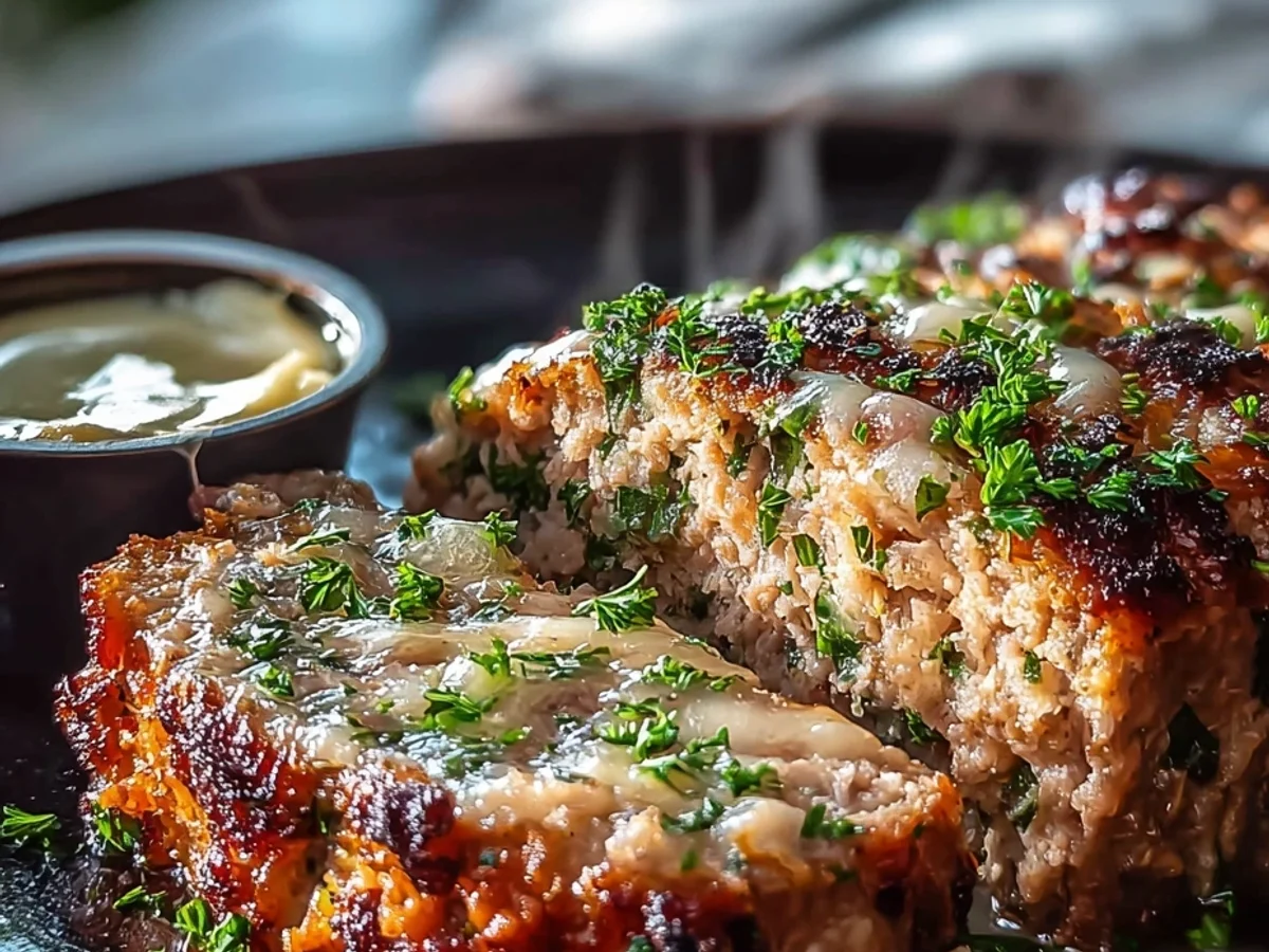 Hearty Garlic Parmesan Chicken Meatloaf for Weeknights - Image 2