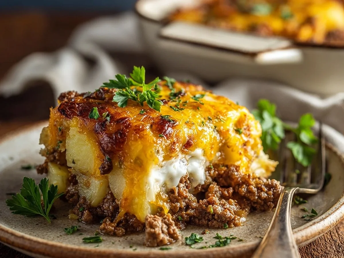 Hearty Ground Beef Potato Casserole: A Family Favorite - Image 2