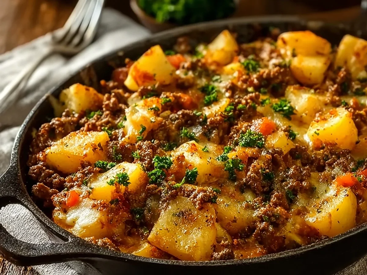 Hearty Hobo Casserole with Ground Beef Dinner - Image 1