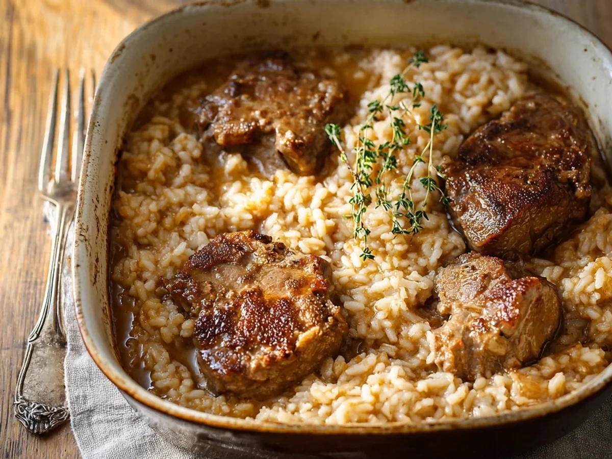 Hearty Lamb Chop Casserole with Rice: A Family Favorite - Image 2
