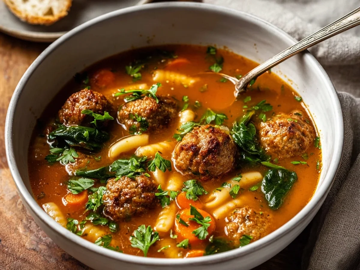 Hearty Meatball Soup: A Warming & Comforting Meal - Image 2