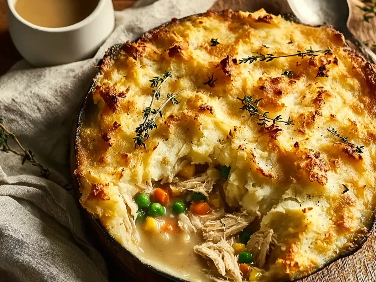 Hearty Rotisserie Chicken Shepherd's Pie - Image 1