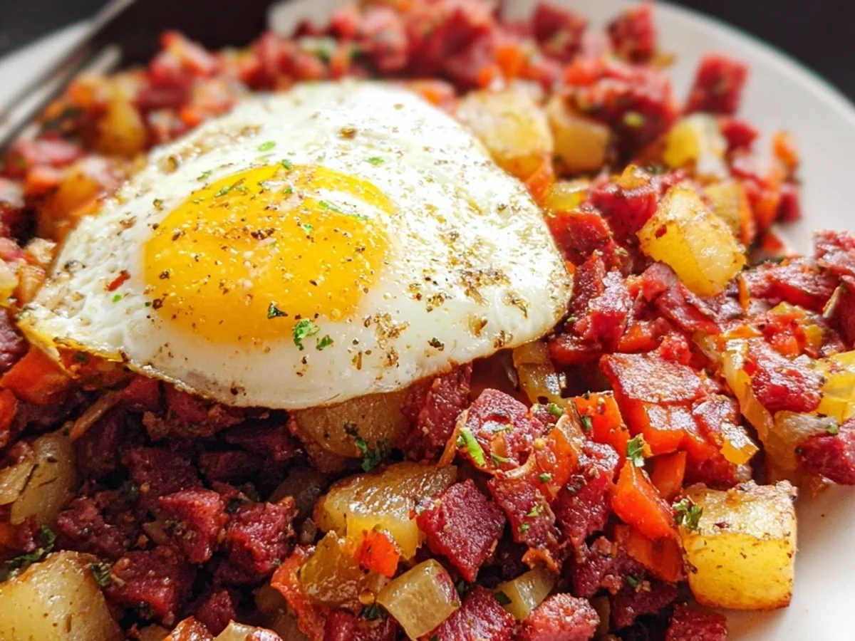 Homestyle Corned Beef Hash: Breakfast or Dinner - Image 1