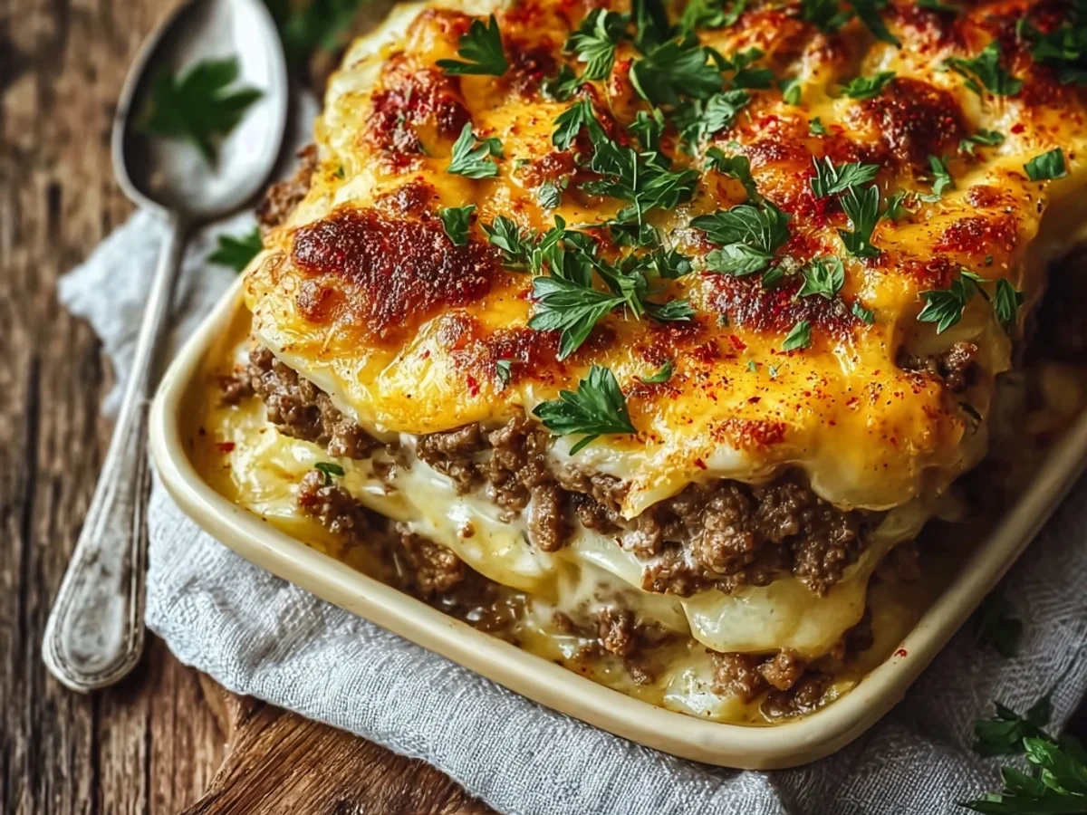 Homestyle Hamburger Supreme Casserole: Easy Dinner - Image 1