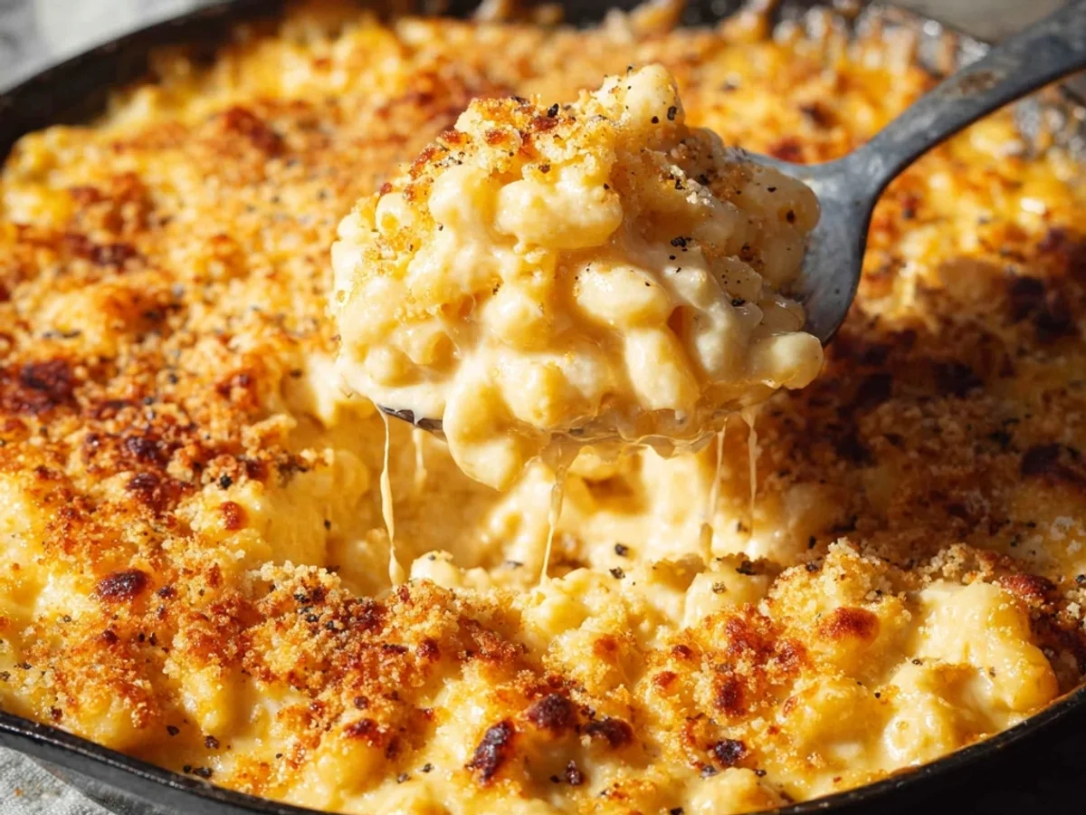 Homestyle Soul Food Baked Mac and Cheese - Image 2