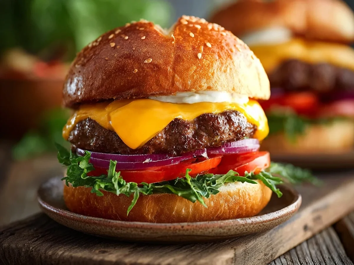 Juicy Air Fryer Hamburgers: Quick & Easy Recipe - Image 2