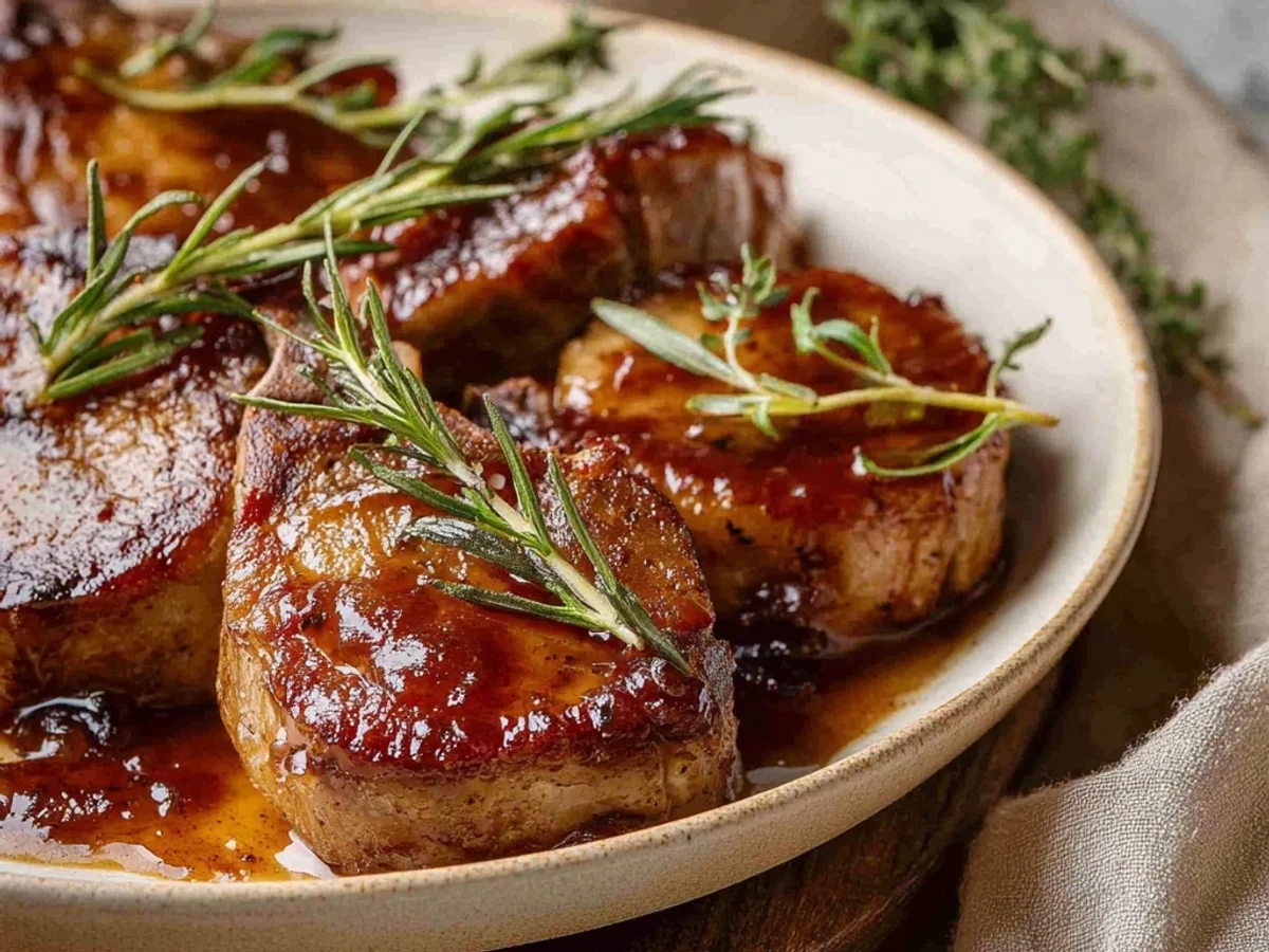 Juicy Apple Butter Lamb Chops: A Flavorful Dinner - Image 1