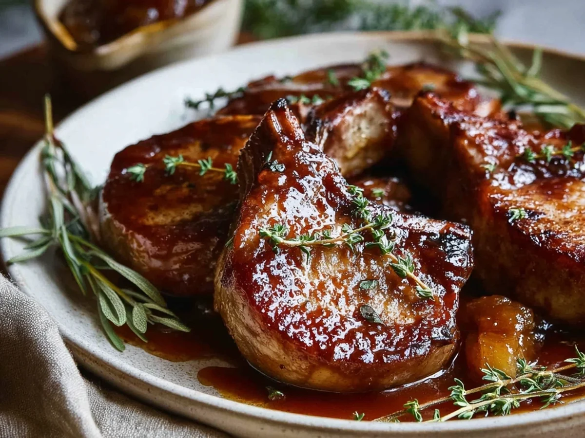 Juicy Apple Butter Lamb Chops: A Flavorful Dinner - Image 2