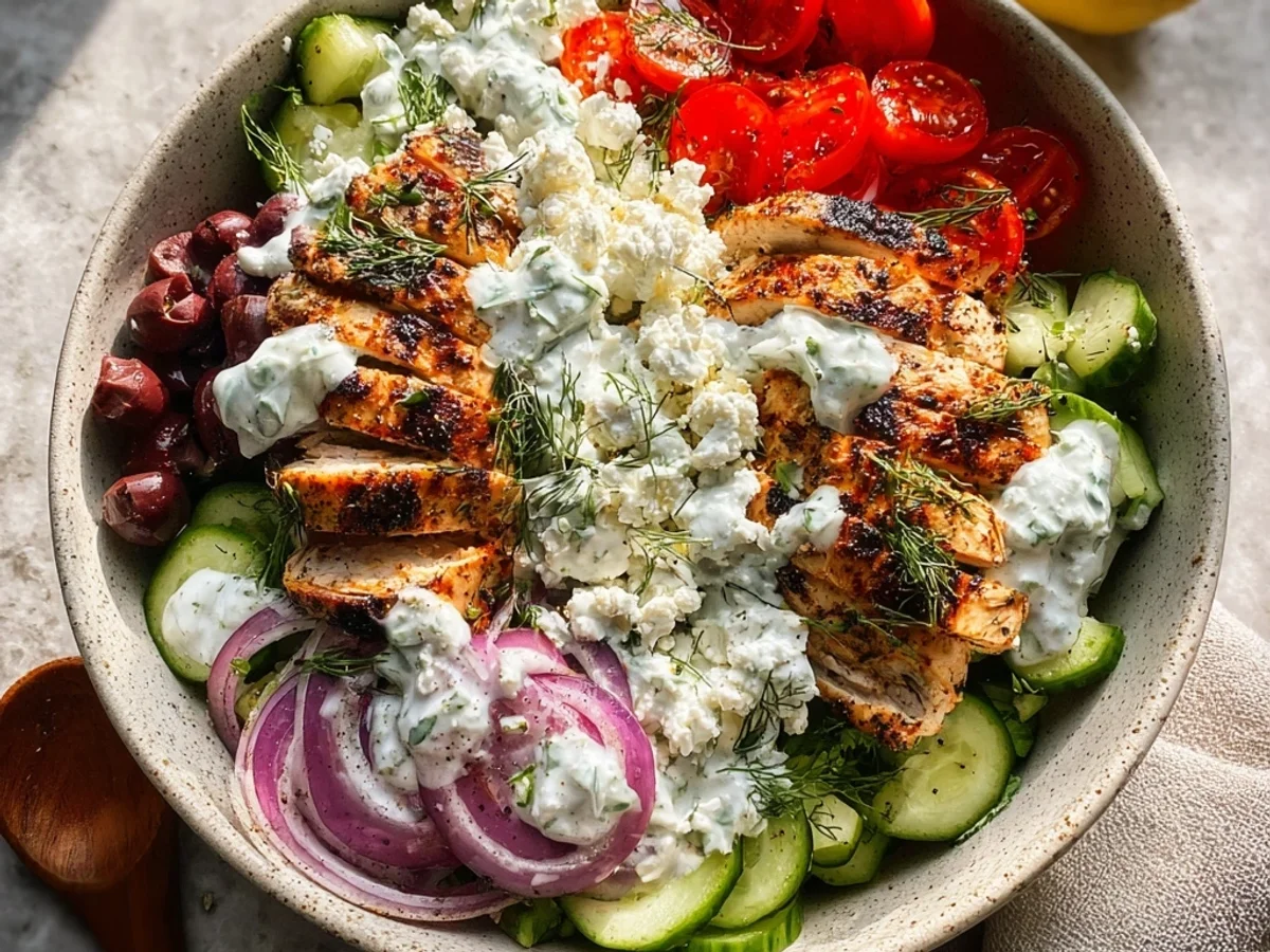 Juicy Greek Chicken Bowls: Easy, Bright Dinners - Image 1
