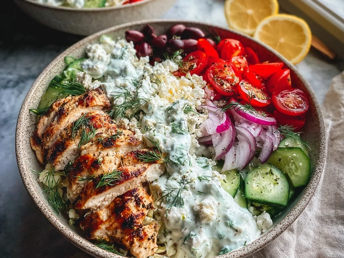 Juicy Greek Chicken Bowls: Easy, Bright Dinners - Image 2