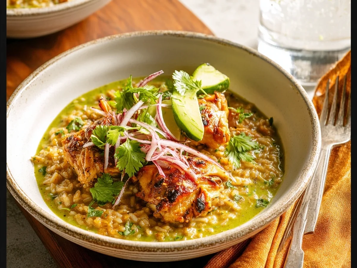 Peruvian Chicken Rice: A Flavorful Family Meal - Image 1
