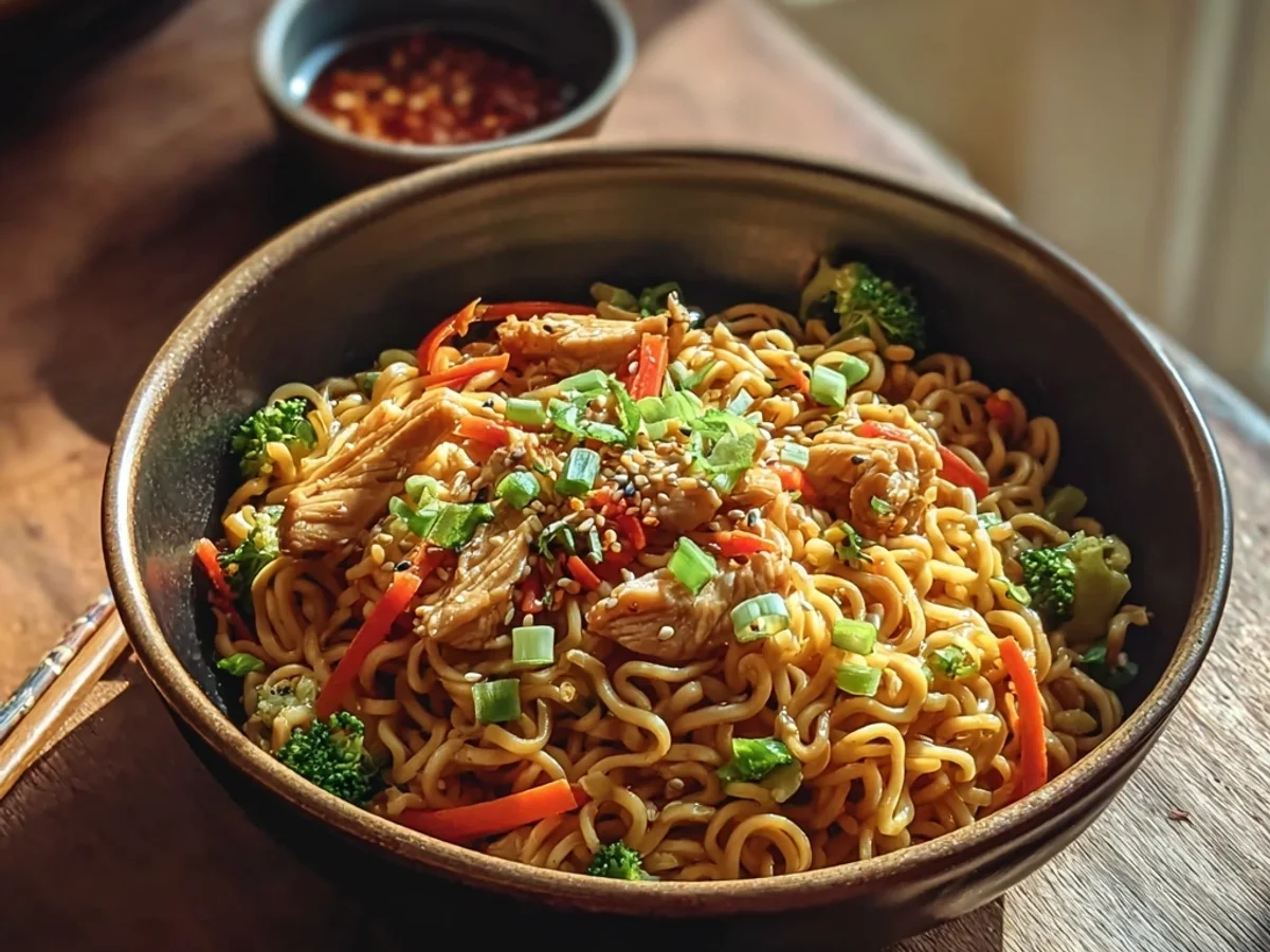 Quick Chicken Ramen Stir Fry: A Weeknight Favorite - Image 2