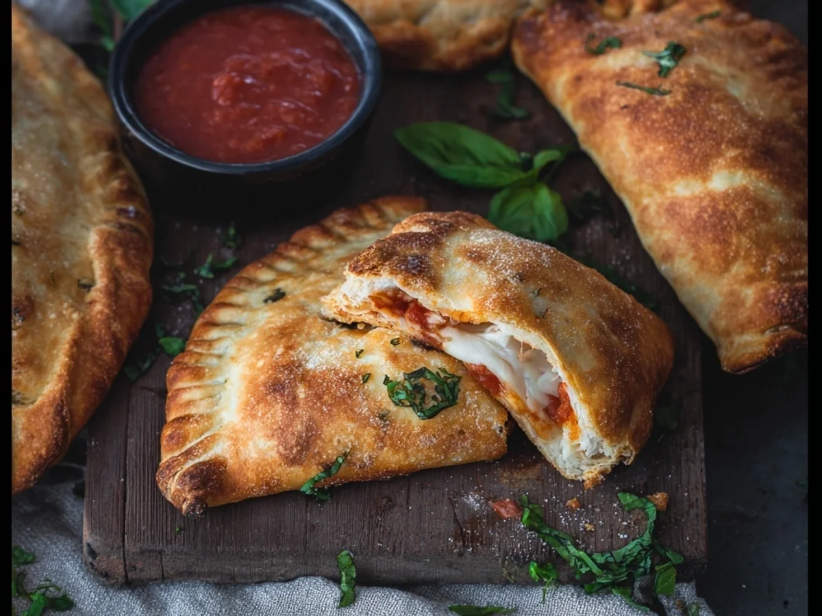 Quick Easy Air Fryer Calzones: Weeknight Italian Comfort - Image 1