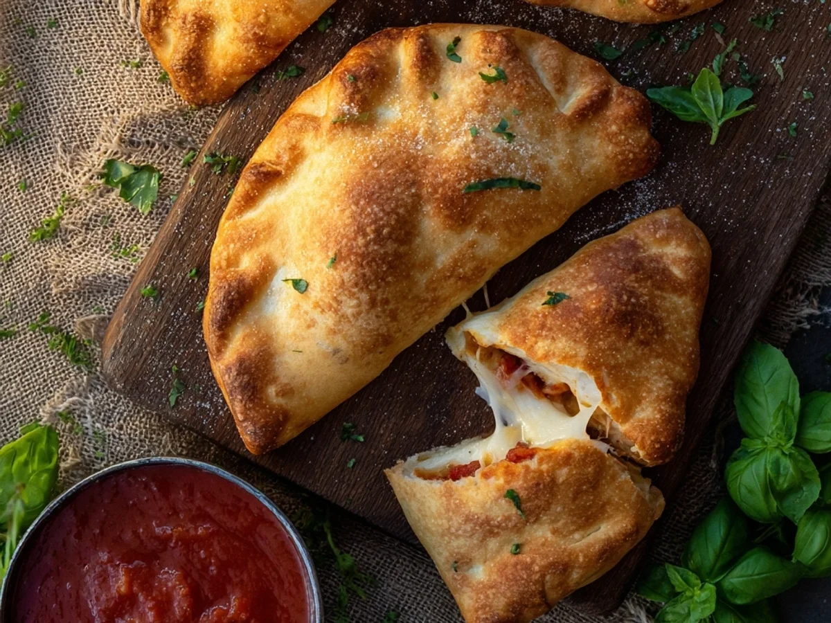 Quick Easy Air Fryer Calzones: Weeknight Italian Comfort - Image 2