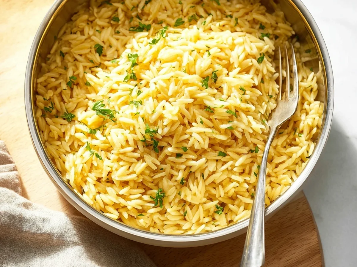 Savory Orzo Rice Pilaf: A Simple, Hearty Side Dish - Image 2