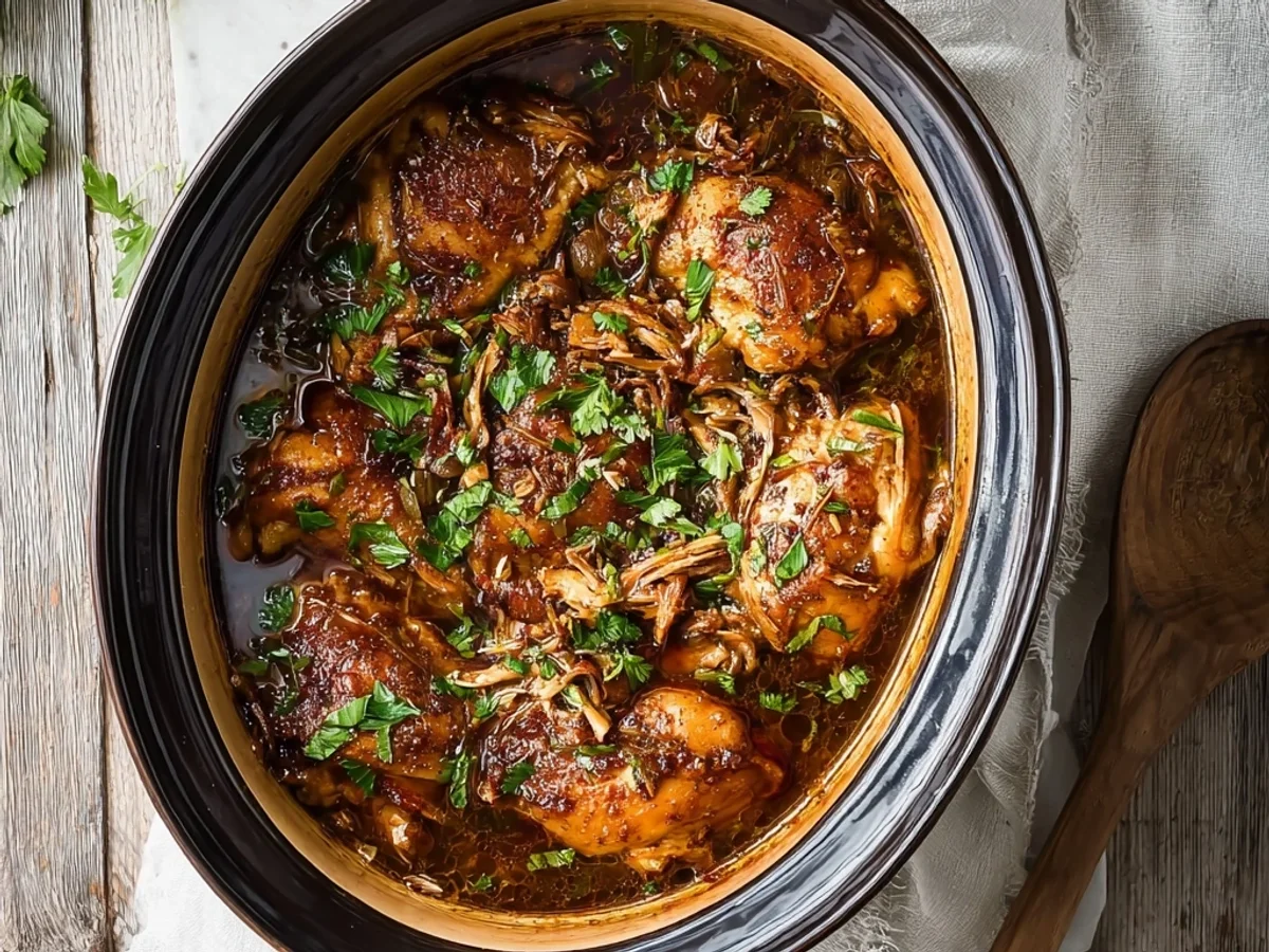 Simple Crock Pot Chicken: Weeknight Dinner Magic - Image 1