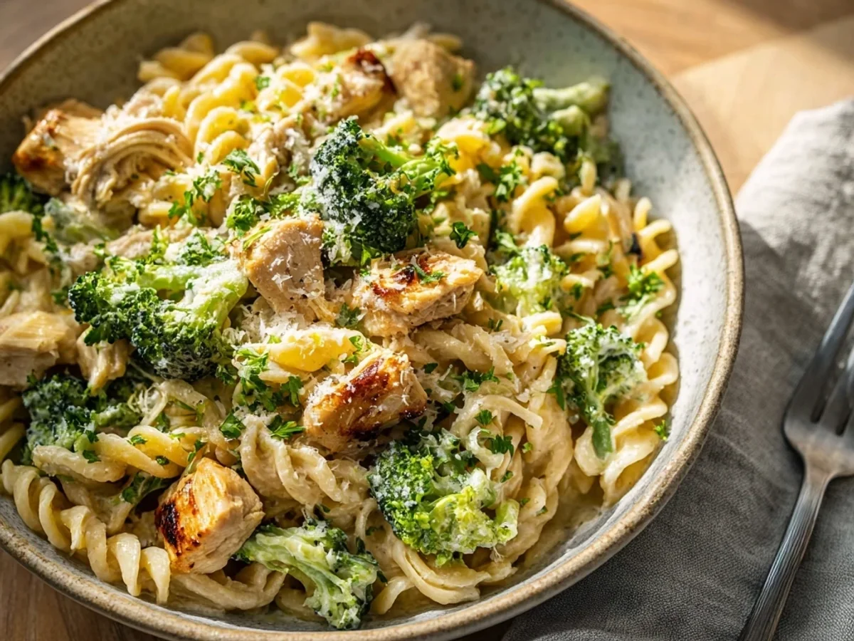 Simple Rotisserie Chicken Broccoli Pasta for Weeknights - Image 2