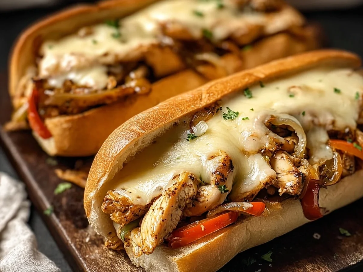 Sizzling Chicken Philly Cheese Steaks: A Homestyle Twist - Image 2