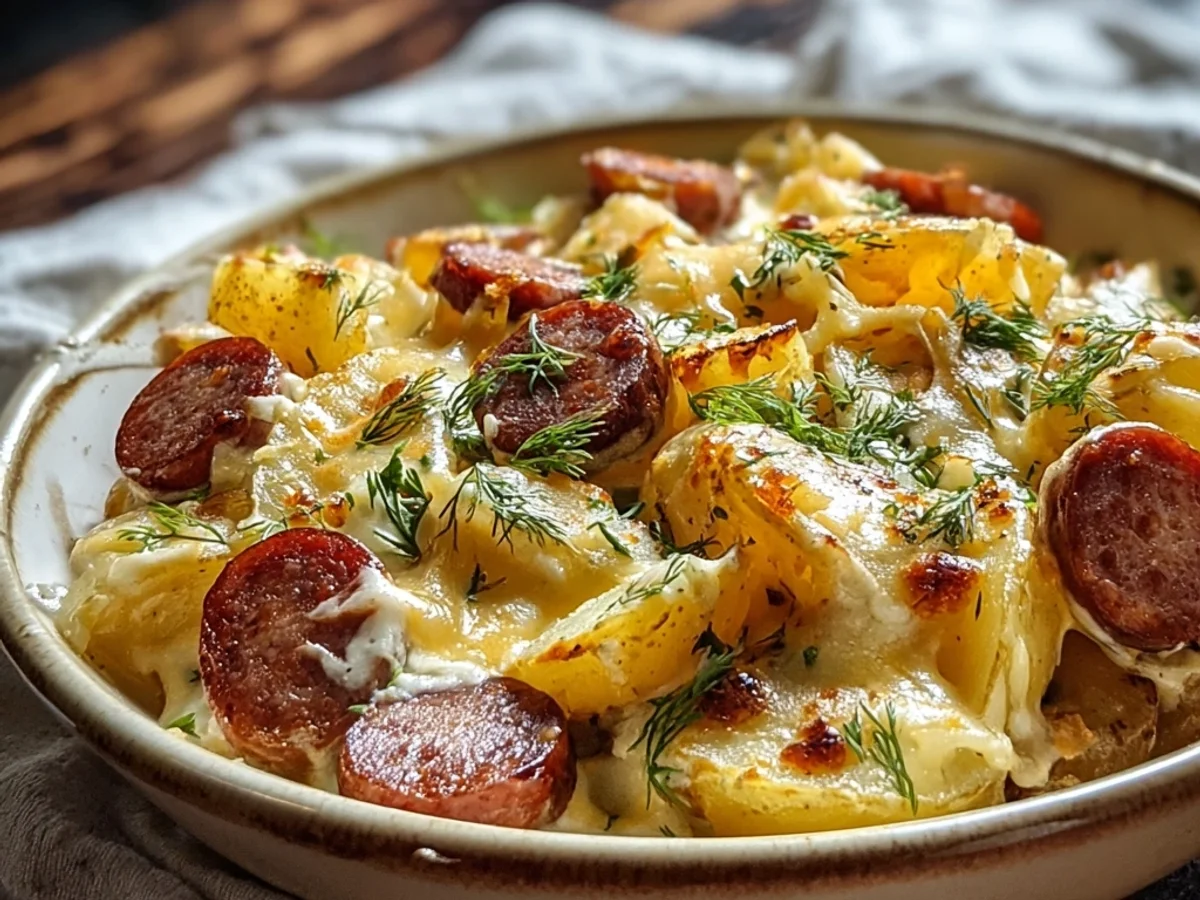 Smoky Cheesy Ranch Potatoes with Beef Sausage - Image 2