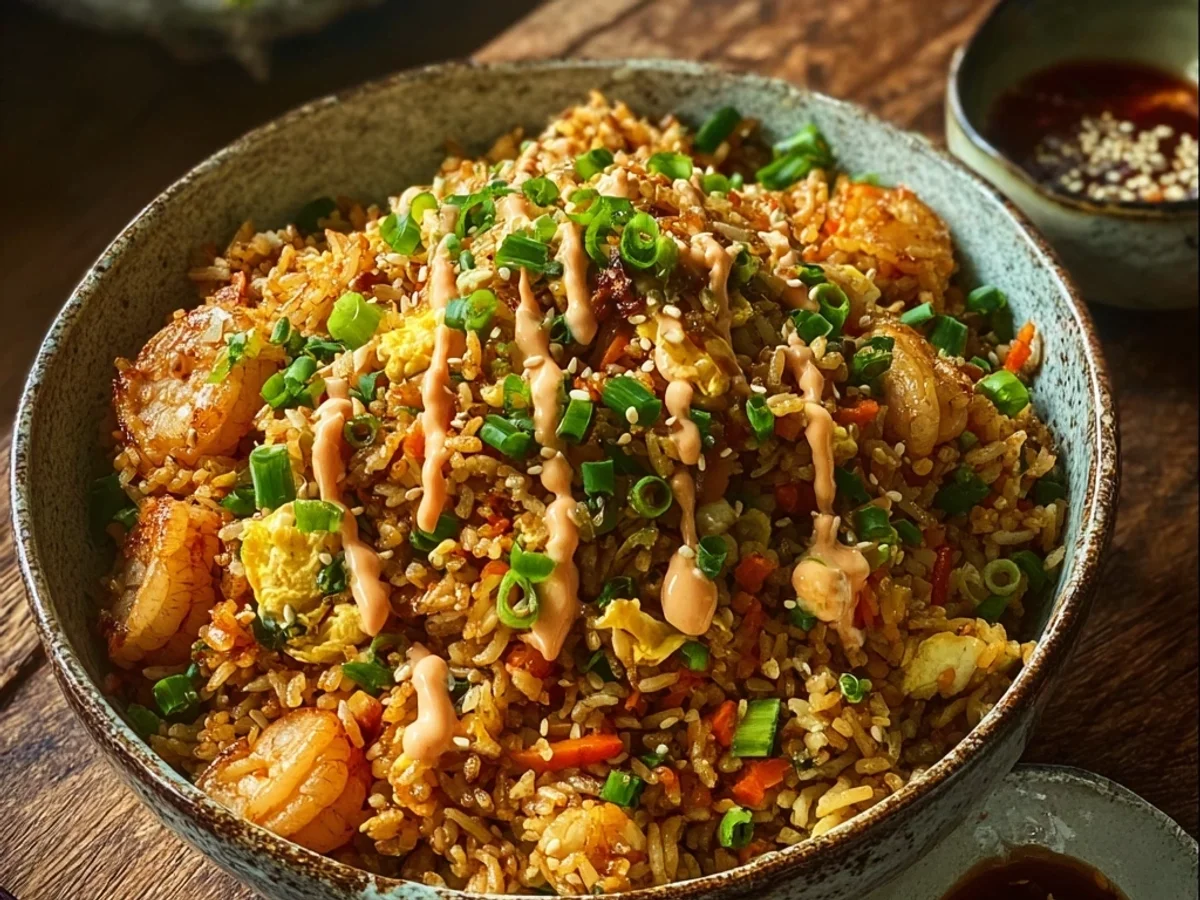 Spicy Bang Bang Fried Rice: Quick Weeknight Meal - Image 1