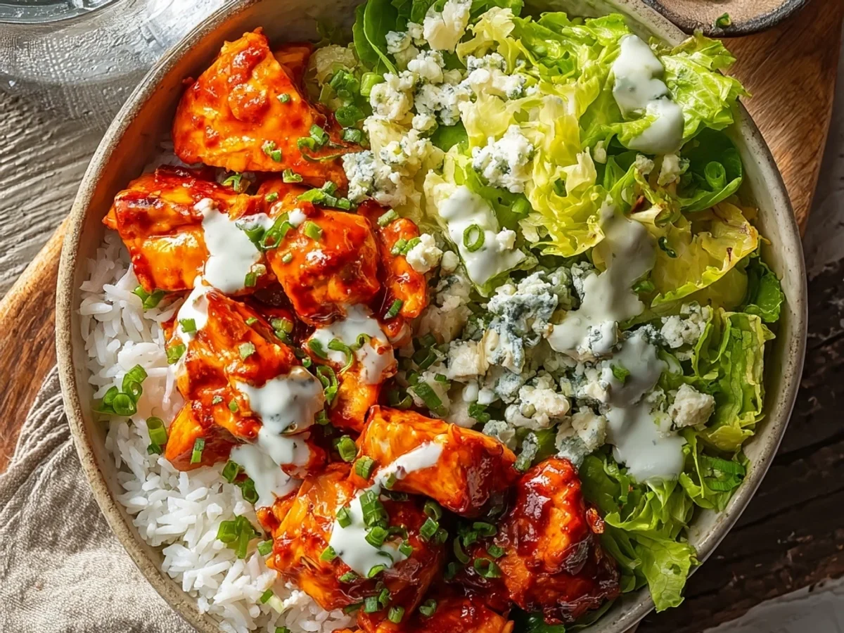 Spicy Buffalo Chicken Bowls: Quick & Flavorful Dinner - Image 2