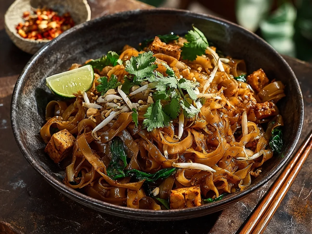 Spicy Thai Street Noodles: Quick & Flavorful Stir-Fry - Image 2