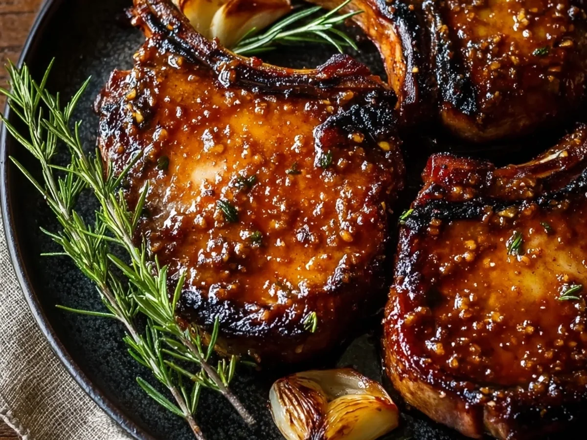 Tender Brown Sugar Garlic Lamb Chops, Pan-Seared - Image 2