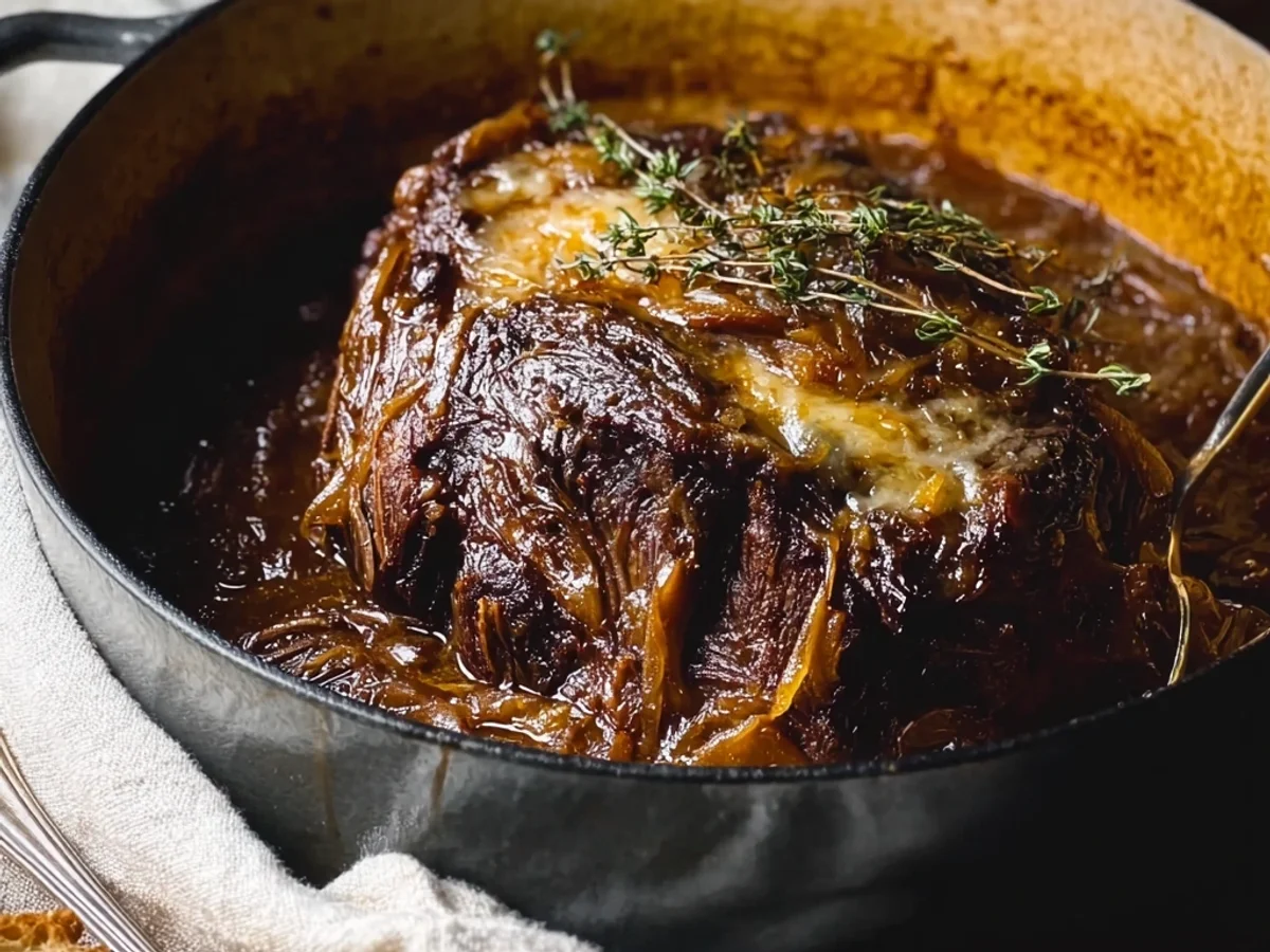 Tender French Onion Pot Roast: A Cozy Supper - Image 2