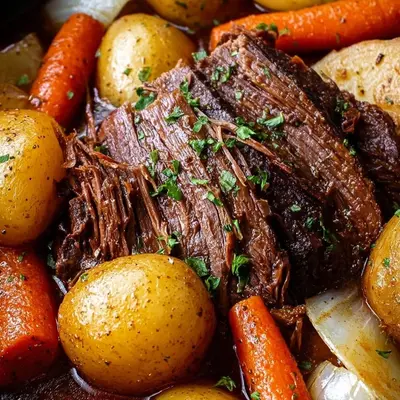5-Star Crockpot Pot Roast: Easy Family Dinner