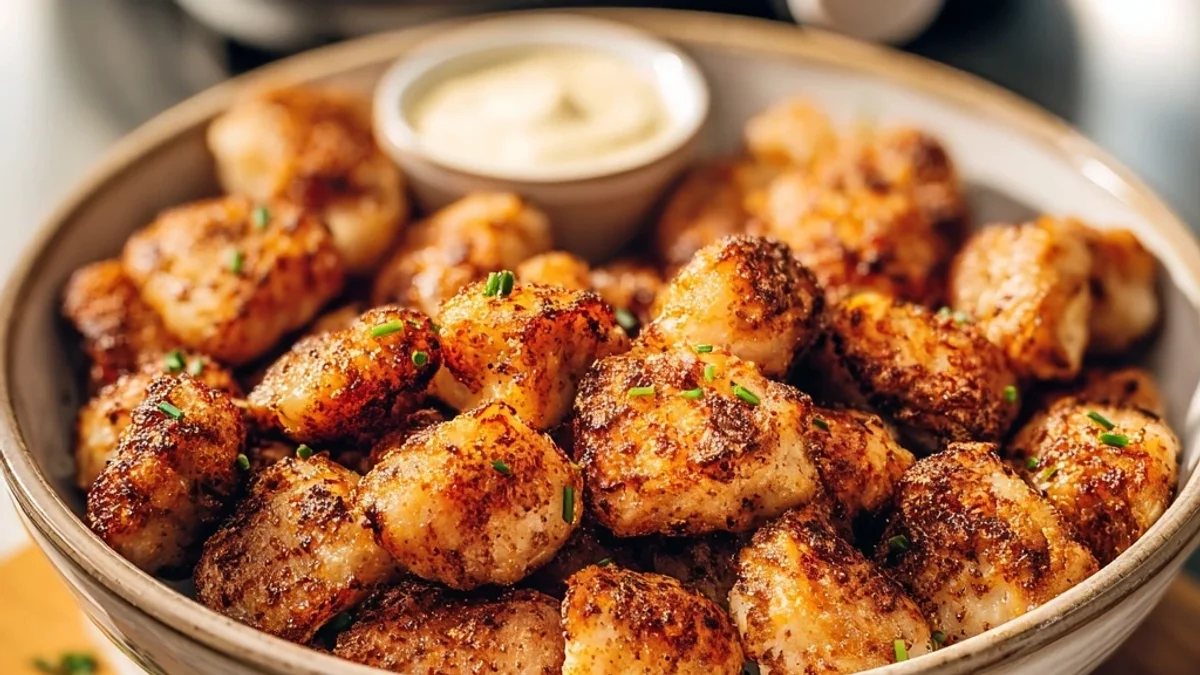 Air Fryer Boneless Chicken Bites: Crispy & Quick