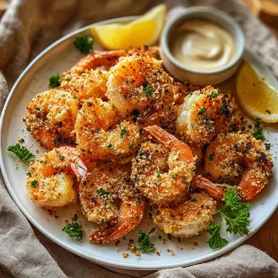 Air Fryer Garlic Parmesan Shrimp: Quick & Flavorful