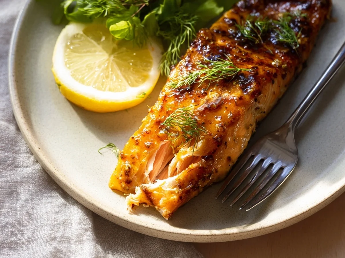 Air Fryer Honey Mustard Salmon: Fast Weeknight Flavor - Featured Image