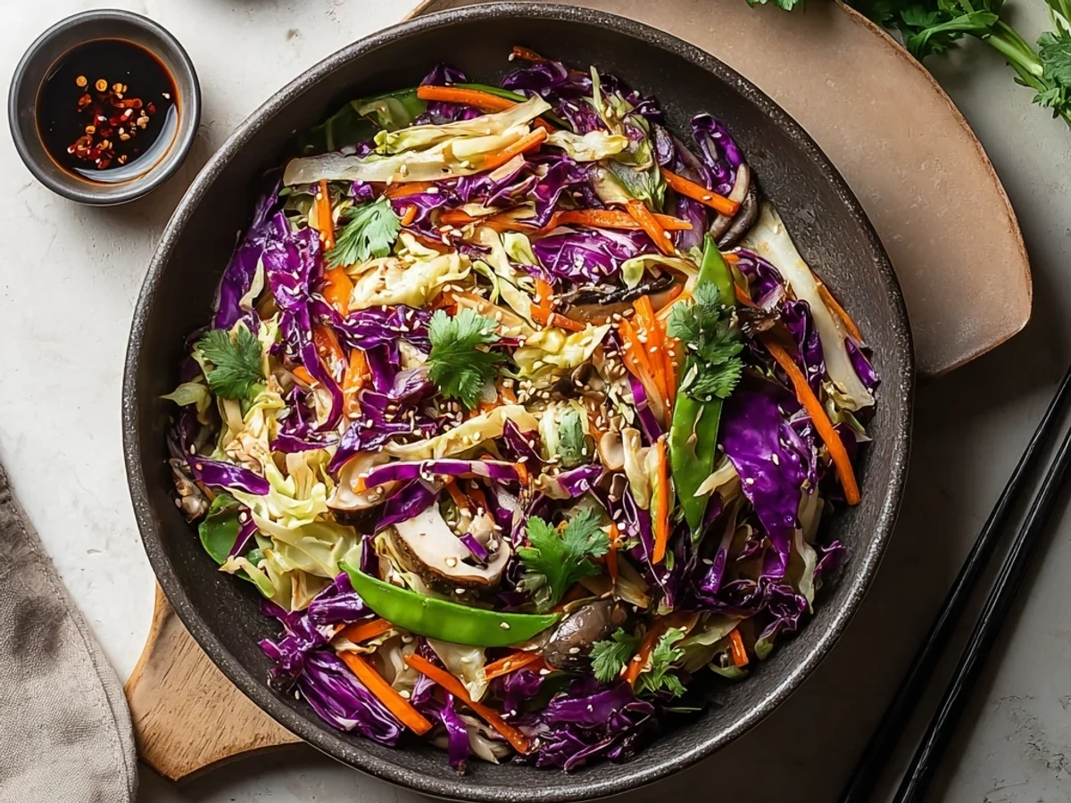 Asian Cabbage Stir Fry: Quick, Flavorful & Crisp-Tender - Featured Image