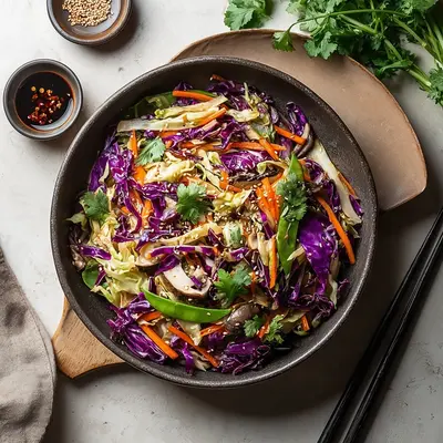 Asian Cabbage Stir Fry: Quick, Flavorful & Crisp-Tender