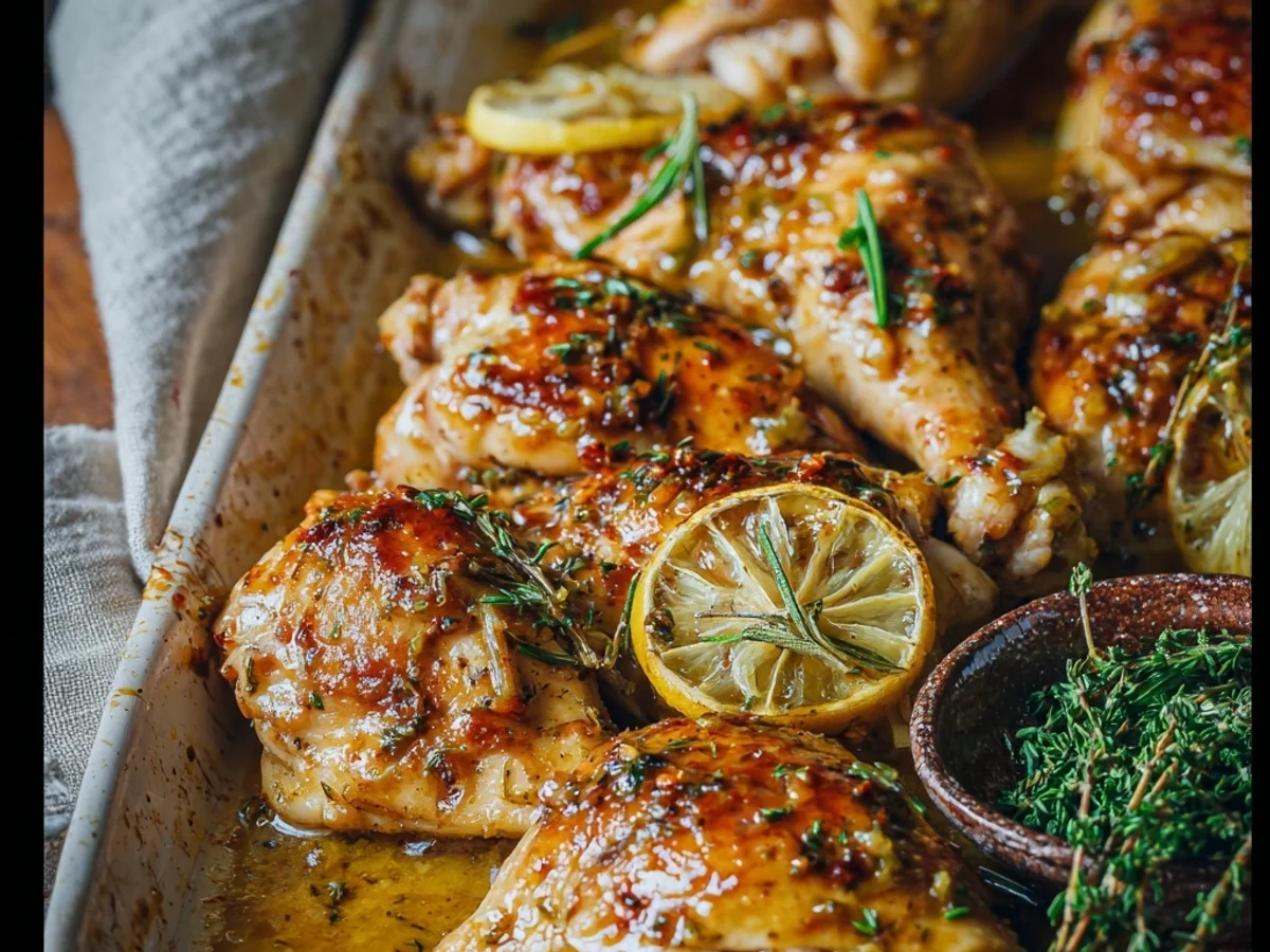 Baked Lemon Butter Chicken: Zesty, Tender & Simple - Featured Image