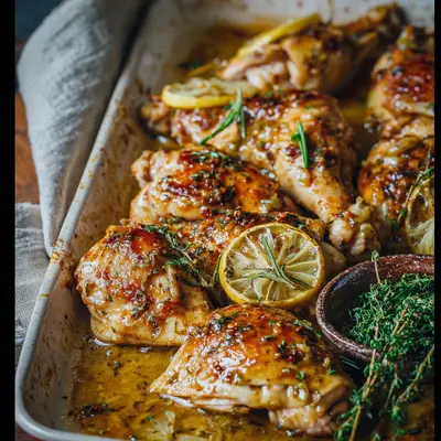 Baked Lemon Butter Chicken: Zesty, Tender & Simple