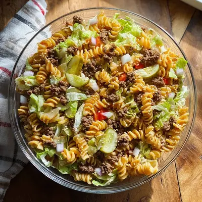 Big Mac Pasta Salad: Tangy, Creamy, and So Satisfying