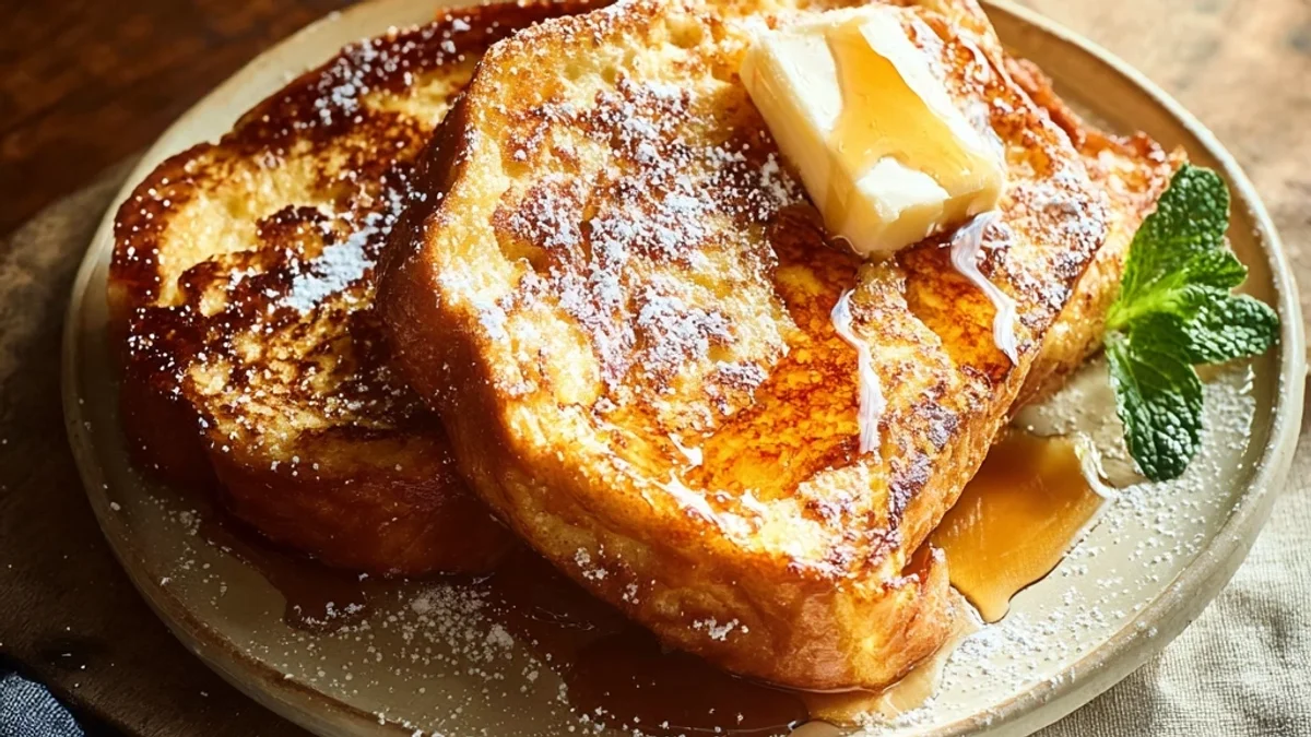 Classic French Toast: Simple, Fluffy & Golden Brown