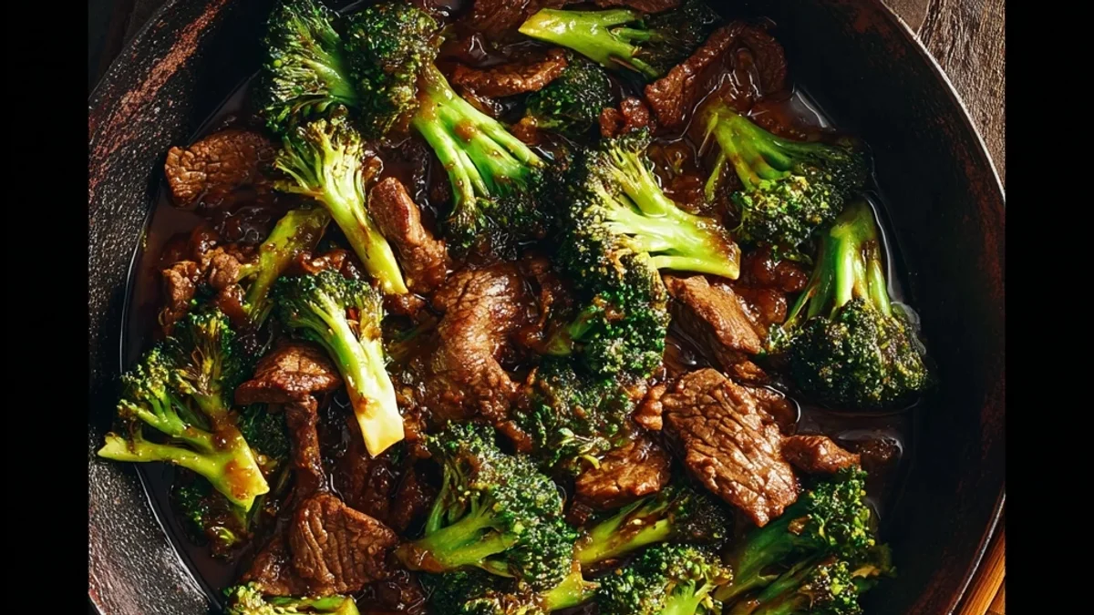 Classic Tender Beef & Broccoli Stir-Fry