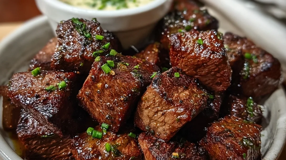 Copycat Texas Roadhouse Steak Bites: Tender, Garlicky