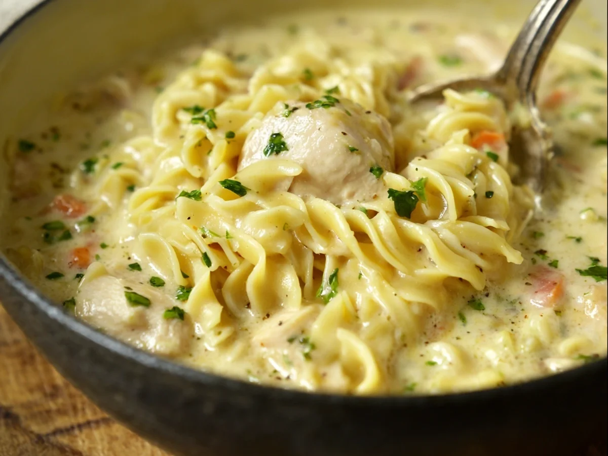 Crack Chicken Noodle Soup: My Weeknight Hug - Featured Image