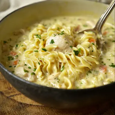 Crack Chicken Noodle Soup: My Weeknight Hug