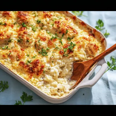 Creamy Angel Chicken Rice Casserole: A Family Favorite